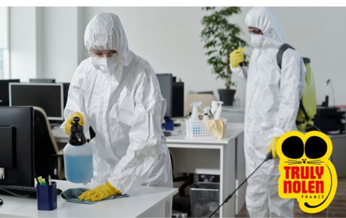 Truly Nolen assure toute intervention de désinfection pour une élimination des contaminants biologiques
